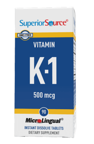 Superior Source Vitamin K-1 Instant Dissolve Tablets 500Mcg