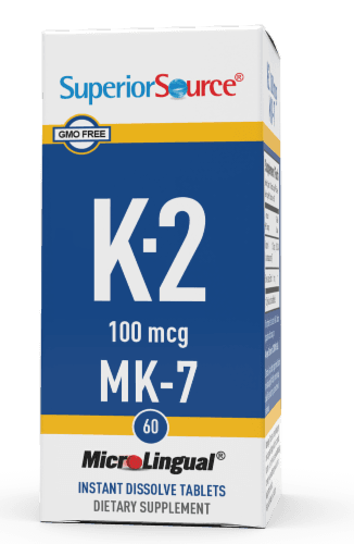 Superior Source Vitamin K2 Instant Dissolve Tablets 100Mcg