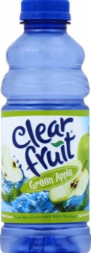 Clearfruit Green Apple Flavored Bottled Water