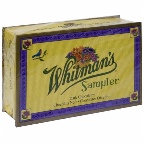 Whitmans Chocolates Sampler All Dark Assorment