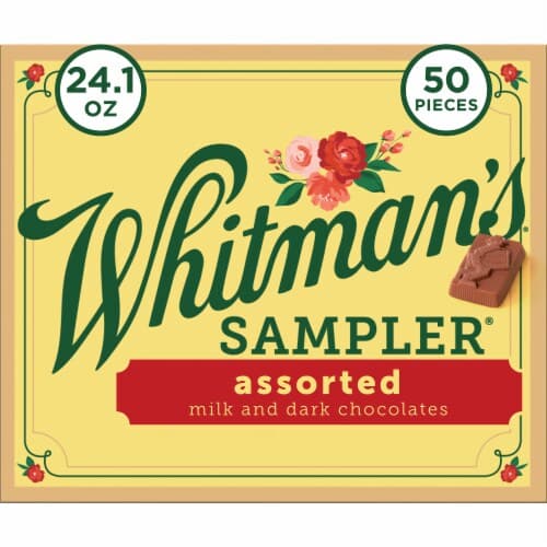 Whitman'S Sampler Assorted Milk & Dark Chocolate Gift