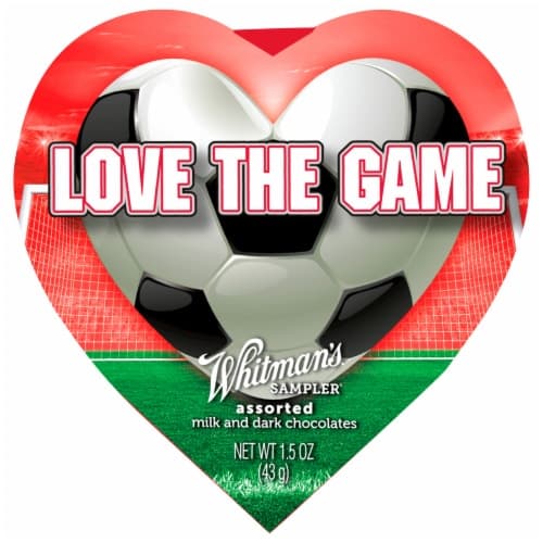 Whitman'S Milk & Dark Chocolates Assorted Candy Sports Heart