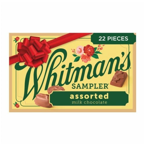 Whitman'S Sampler Christmas Assorted Milk Chocolate Gift