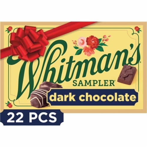 Whitman'S Holiday Assorted Dark Chocolate Sampler Gift