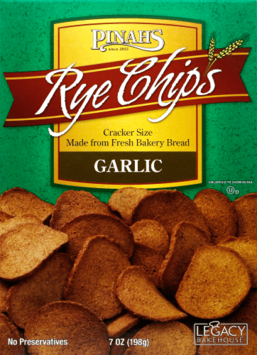 Pinahs Garlic Rye Chips