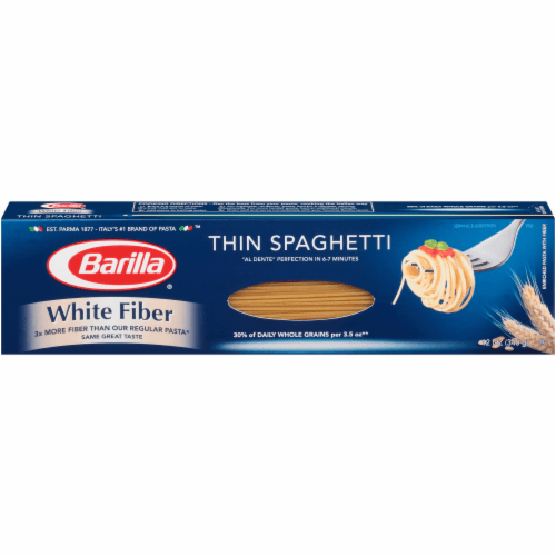 Barilla Pasta Thin Spaghetti White Fiber