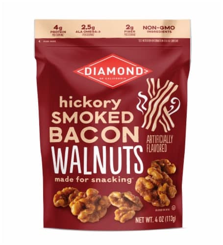Diamond Of California Hickory Smoked Bacon Walnuts