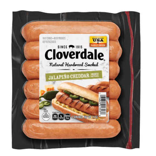Cloverdale Smoked Sausage, Jalapeno Cheddar