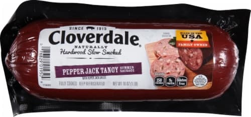 Cloverdale Summer Sausage, Pepper Jack Tangy