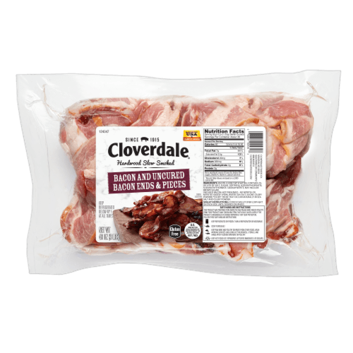 Cloverdale Uncured Ends & Pieces Bacon