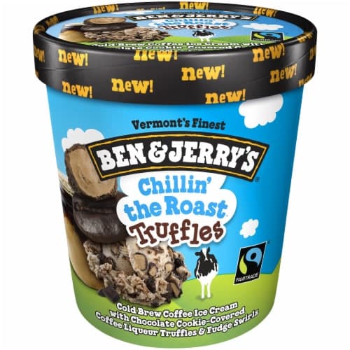 Ben & Jerrys, Chillin' The Roast - Ice Cream, Truffles