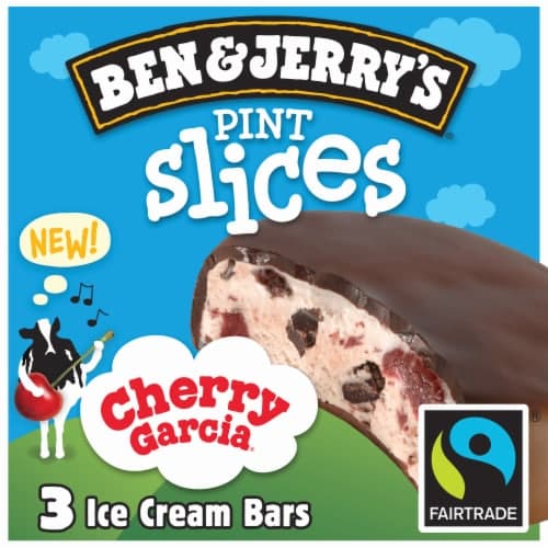 Ben & Jerry Ice Cream  Slices Cherry Garcia