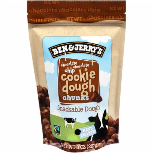 Ben & Jerry'S Dough Chunks Chocolate Chocolate Chip Cookie Dough Chunks