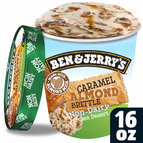Ben & Jerry'S Non-Dairy Caramel Almond Brittle  Dessert