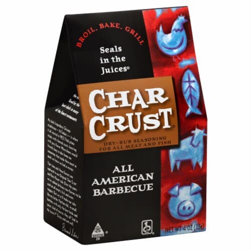 Char Crust Dry Rub Seasoning All American Barbecue