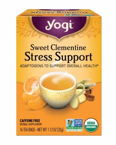 Yogi Teas Tea Slmntne Stress Supprt