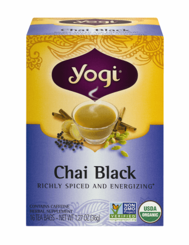 Yogi Tea, Organic, Chai Black