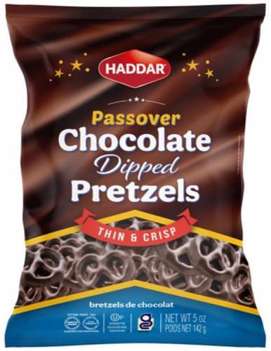 Haddar Passover Chocolate Dipped Pretzels