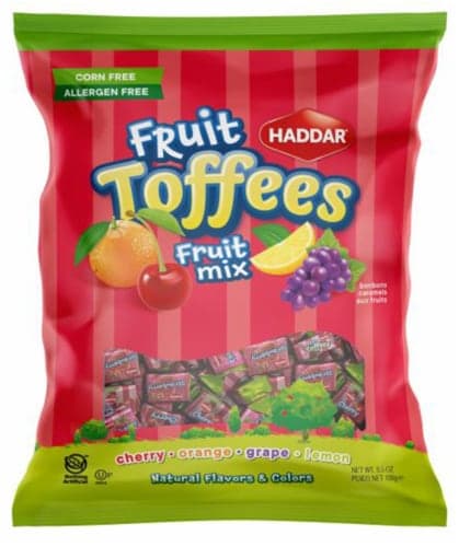 Haddar Fruit Mix Toffees