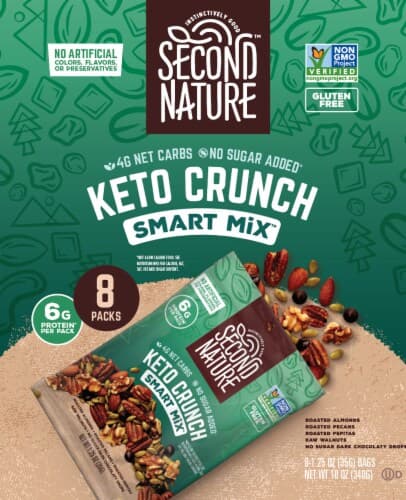 Second Nature No Sugar Added Keto Crunch Smart Mix
