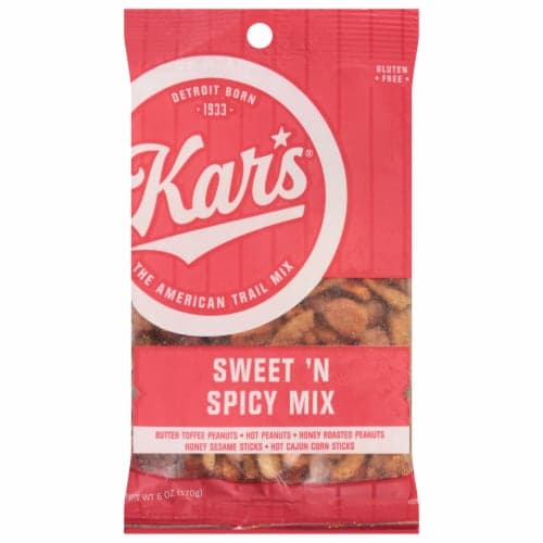 Kar'S Fresh Harvest Sweet N Spicy Mix Snack Mix. Bagged - : 12;