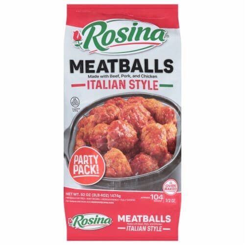 Rosina Italian Style  Meatballs