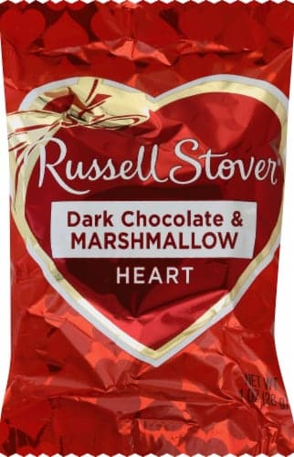 Russell Stover Marshmallow, Dark Chocolate, Heart