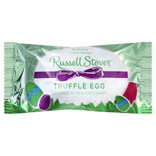 Russell Stover Chocolate Truffle Egg