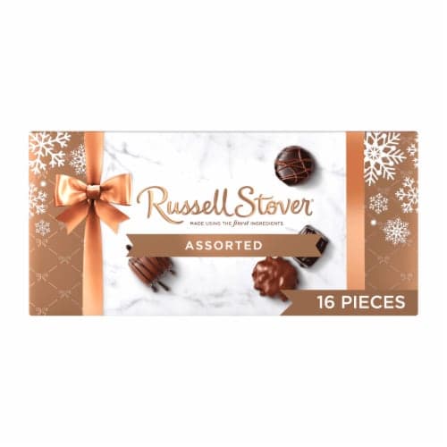 Russell Stover Christmas Assorted Milk & Dark Chocolate Gift