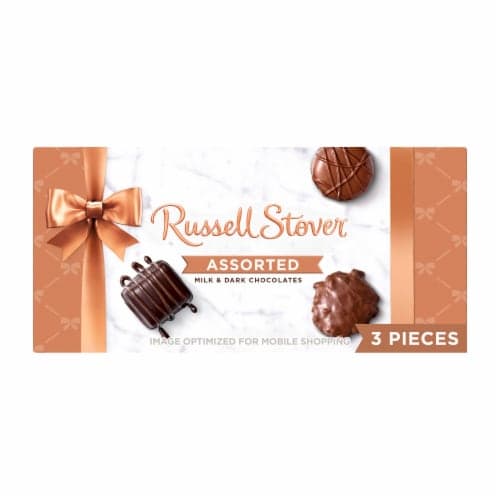 Russell Stover Assorted Milk & Dark Chocolate Trial Size Gift