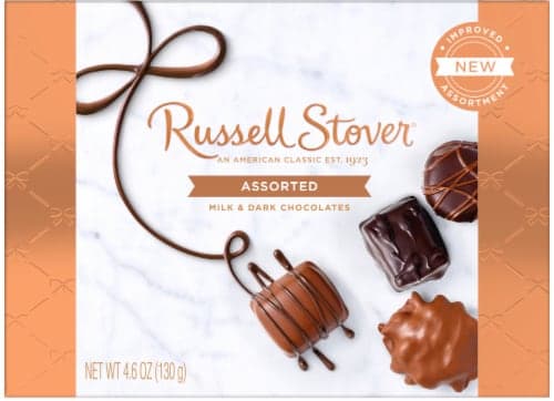Russell Stover Assorted Milk & Dark Chocolate Gift Box, (˜