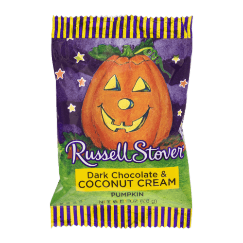 Russell Stover Dark Chocolate & Coconut Cream Pumpkin
