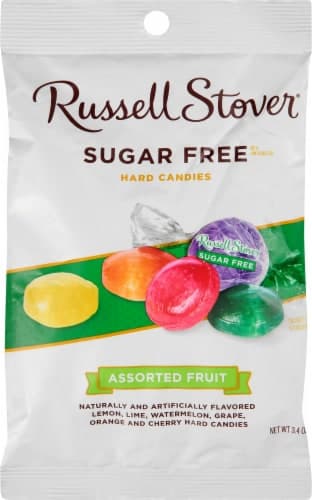 Russell Stover Hard Candies, Sugar Free, Assorted Fruit