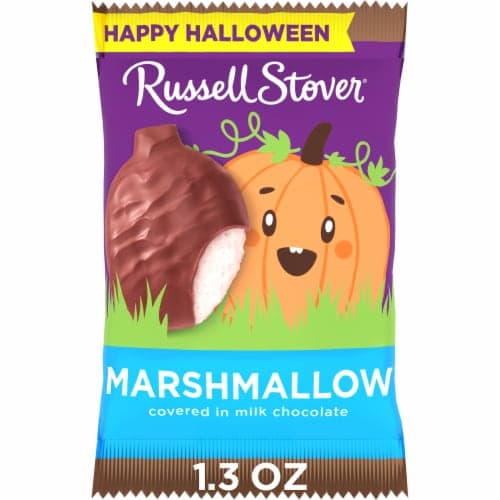 Russell Stover Milk Chocolate Marshmallow Pumpkin