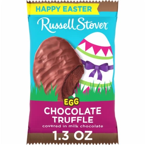 Russell Stover Easter Chocolate Truffle Milk Chocolate Easter Egg
