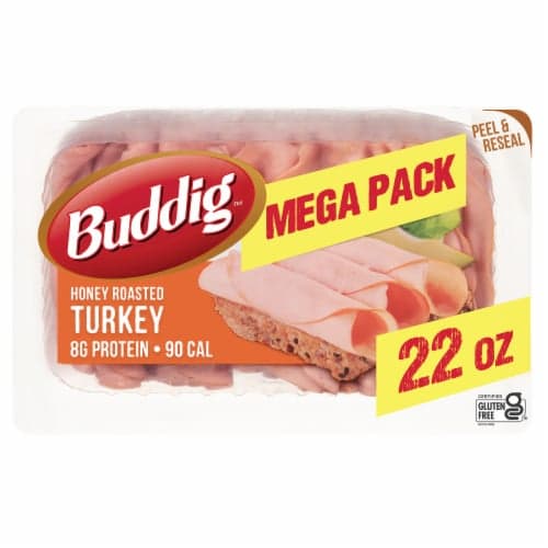 Buddig Honey Turkey Mega Tray