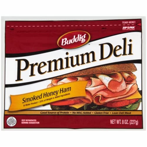 Buddig Premium Deli Ham Honey Smoked