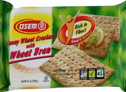 Osem Sunny Wheat Bran Crackers