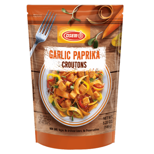 Osem Garlic Paprika Mediterranean Croutons