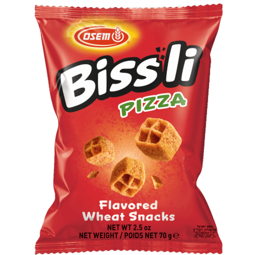 Osem Specialty Food Pizza Flavor Bissli