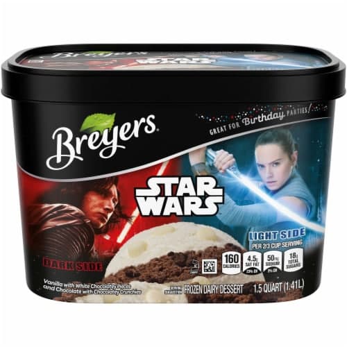 Breyers Dairy Dessert, Star Wars, Dark Side/Light Side