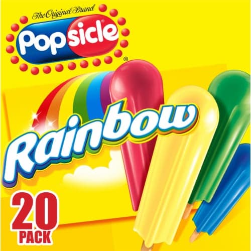 Popsicle Rainbow Ice Pops
