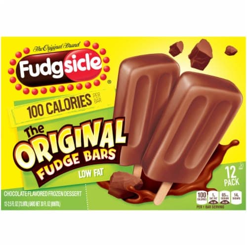 Fudgsicle Fudge Bars, Low Fat, The Original