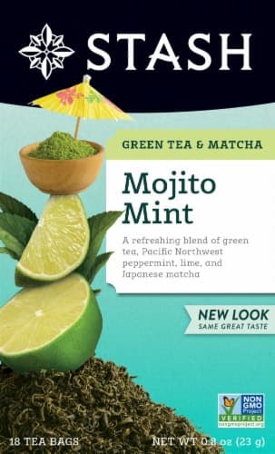 Stash Green Tea Mojito Mint With Matcha
