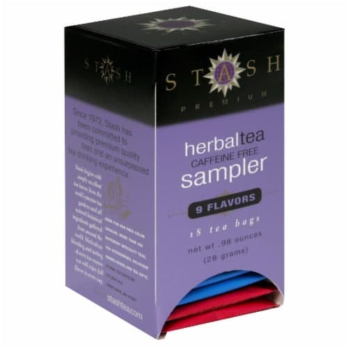 Stash Caffeine Free Herbal Tea Bags Herbal Tea Sampler