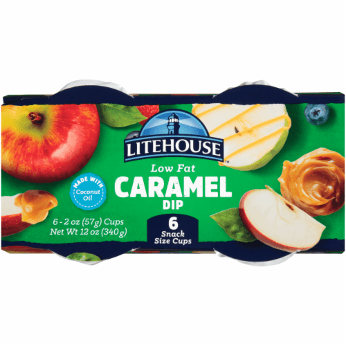 Litehouse Dip Fruit Caramel Apple Low Fat