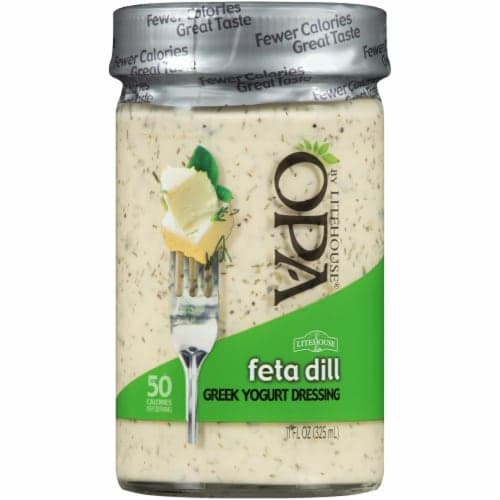 Opa By Litehouse Feta Dill Greek Yogurt Dressing. Oz. Jar
