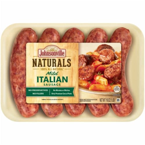 Johnsonville Naturals Sausage Italian Mild 5 Links