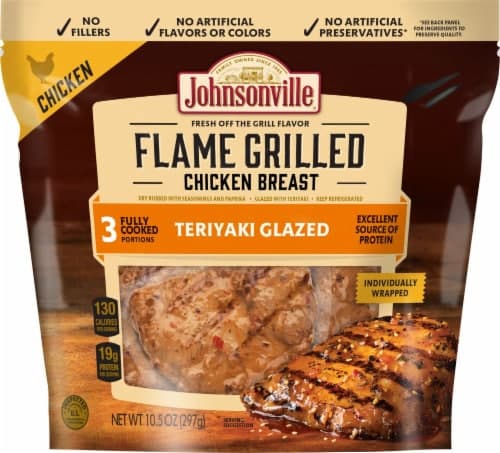 Johnsonville Flame Grilled Chicken Breast Teriyaki Glazed
