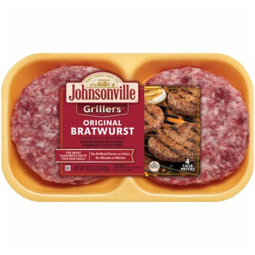 Johnsonville Grillers Original Bratwurst Patties